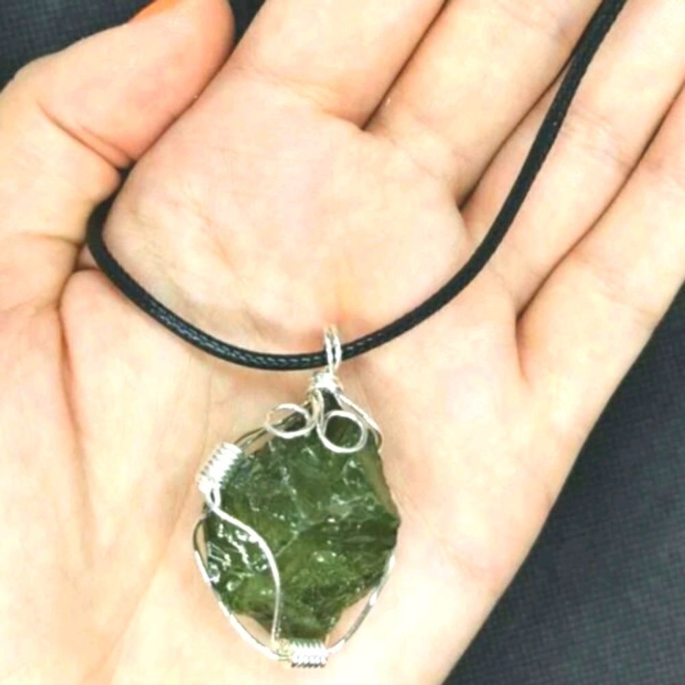 Hand CRAFTED Pyrite Chakra Vibrations stone necklace